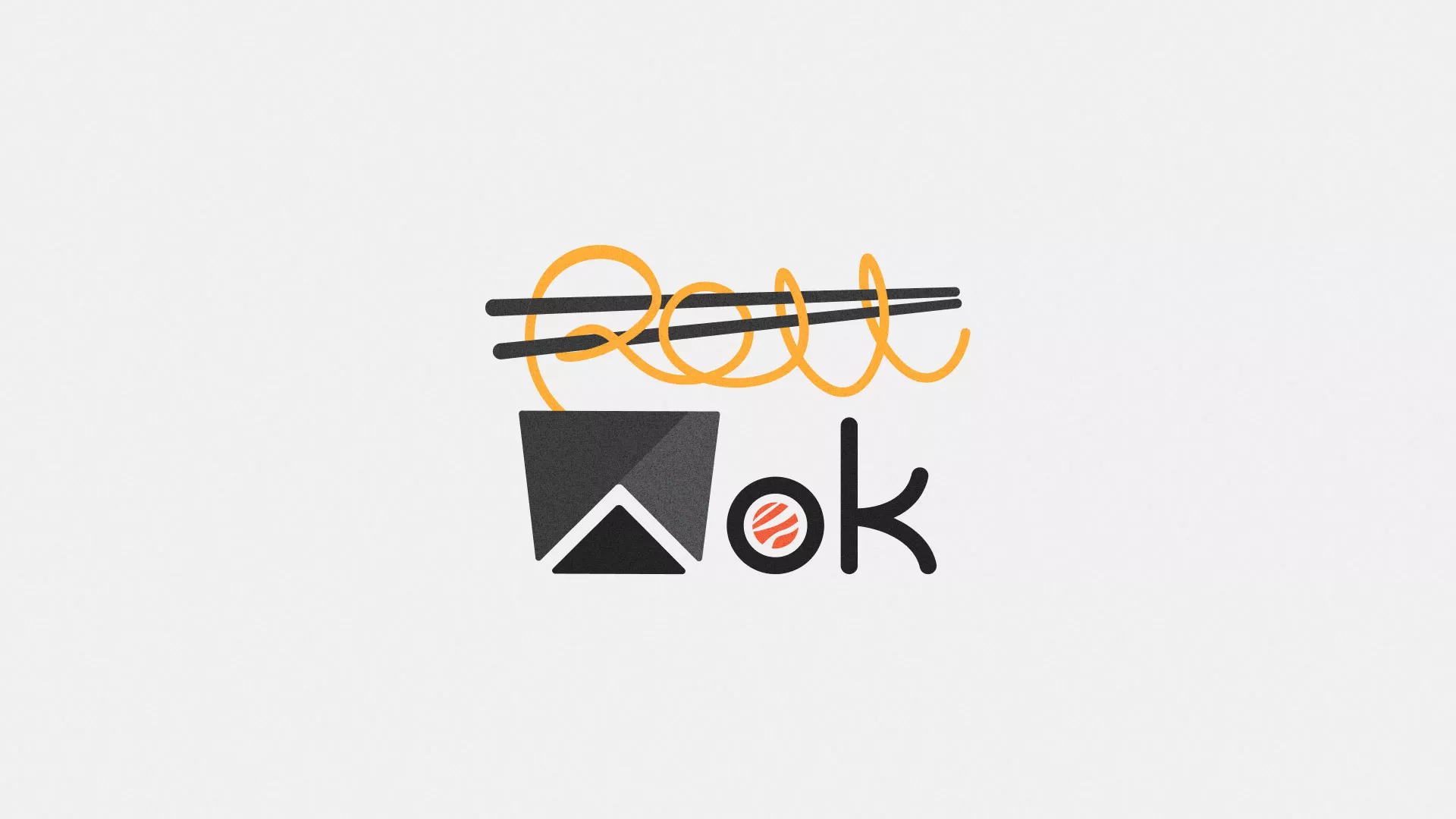 Разработка логотипа в Мамоново для суши-бара «Roll Wok Club» Разработка логотипа в Мамоново для суши-бара «Roll Wok Club»